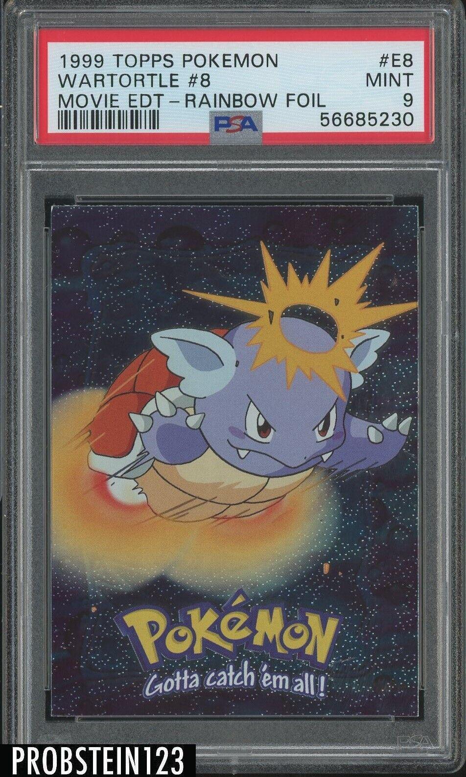 Wartortle [Rainbow Foil] #E8