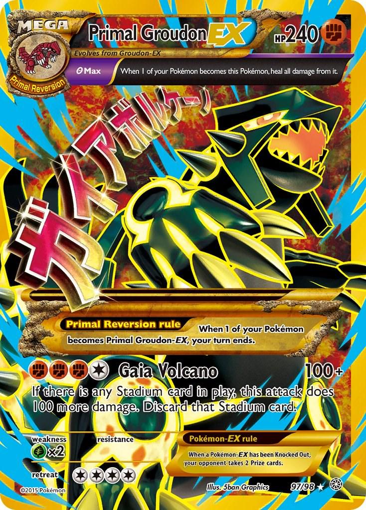 Primal Groudon ex #97