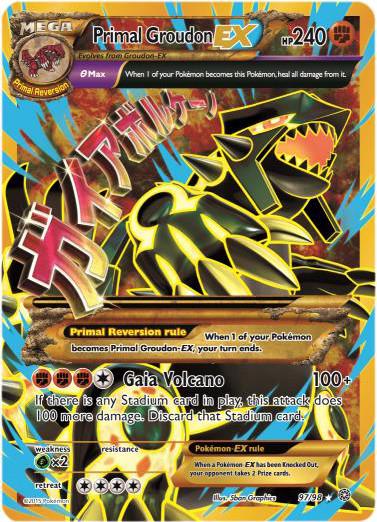 Primal Groudon ex [Jumbo] #97