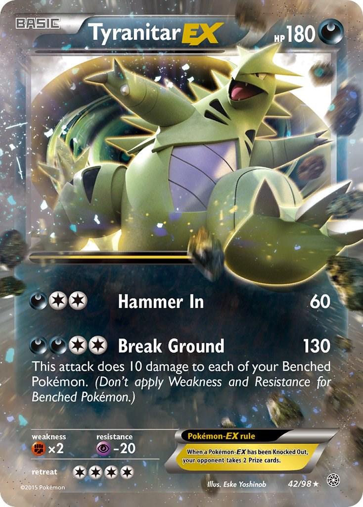 Tyranitar EX #42