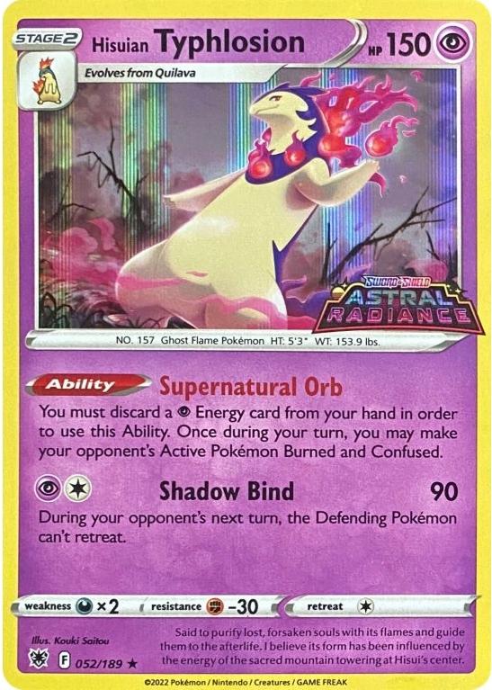 Hisuian Typhlosion [Gamestop Promo] #52