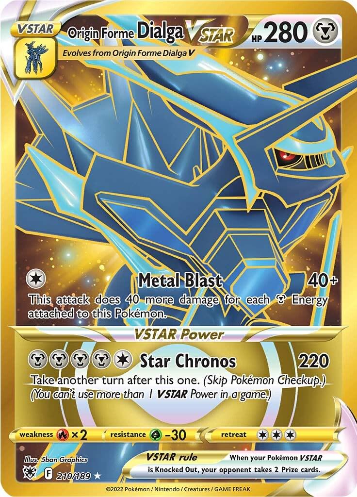 Origin Forme Dialga VSTAR #210