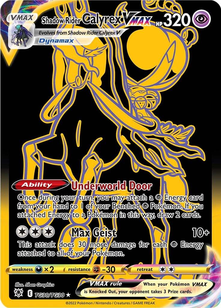 Shadow Rider Calyrex VMAX #TG30