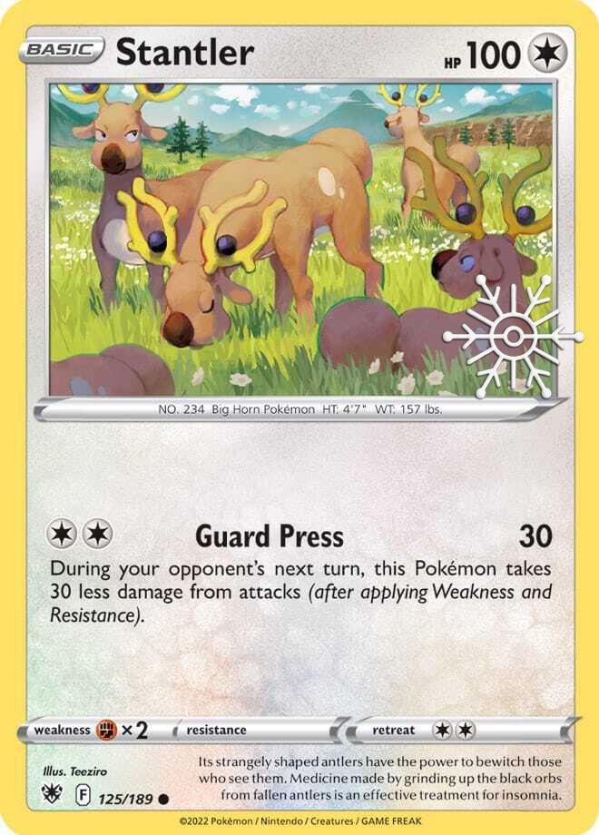 Stantler [Snowflake Stamp] #125