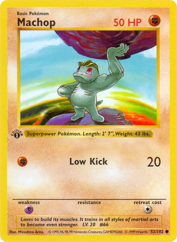 Machop [1st Edition] #52
