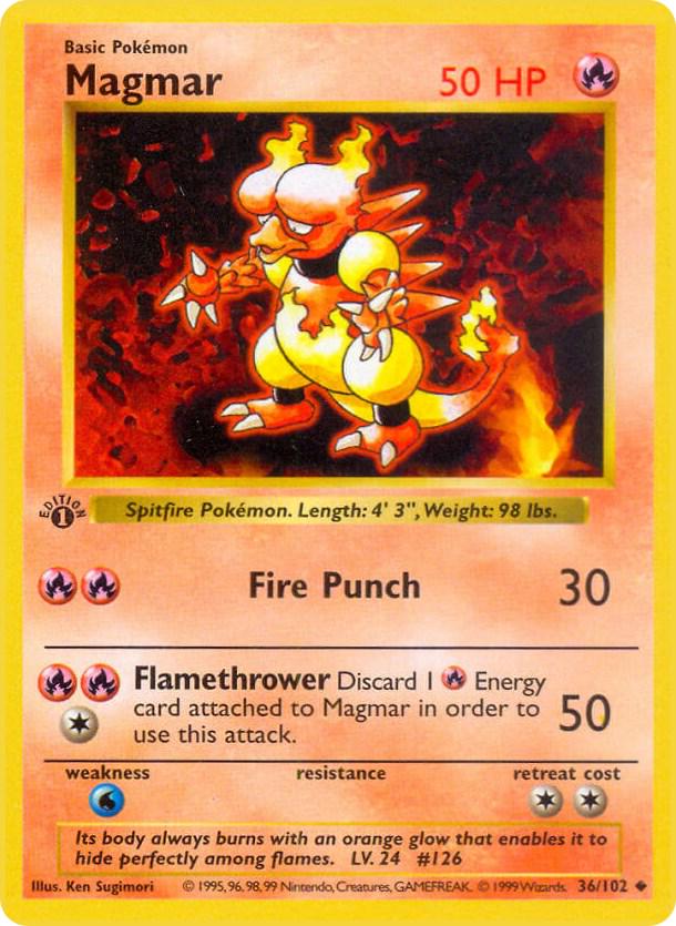 Magmar [1st Edition] #36