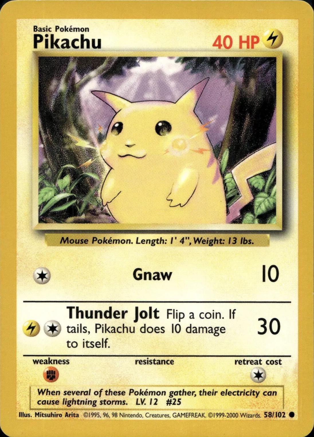 Pikachu [1999-2000] #58