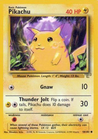 Pikachu [E3] #58