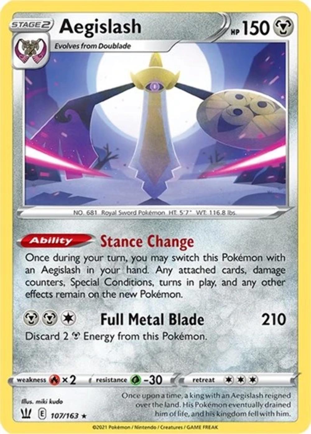 Aegislash [Holo] #107