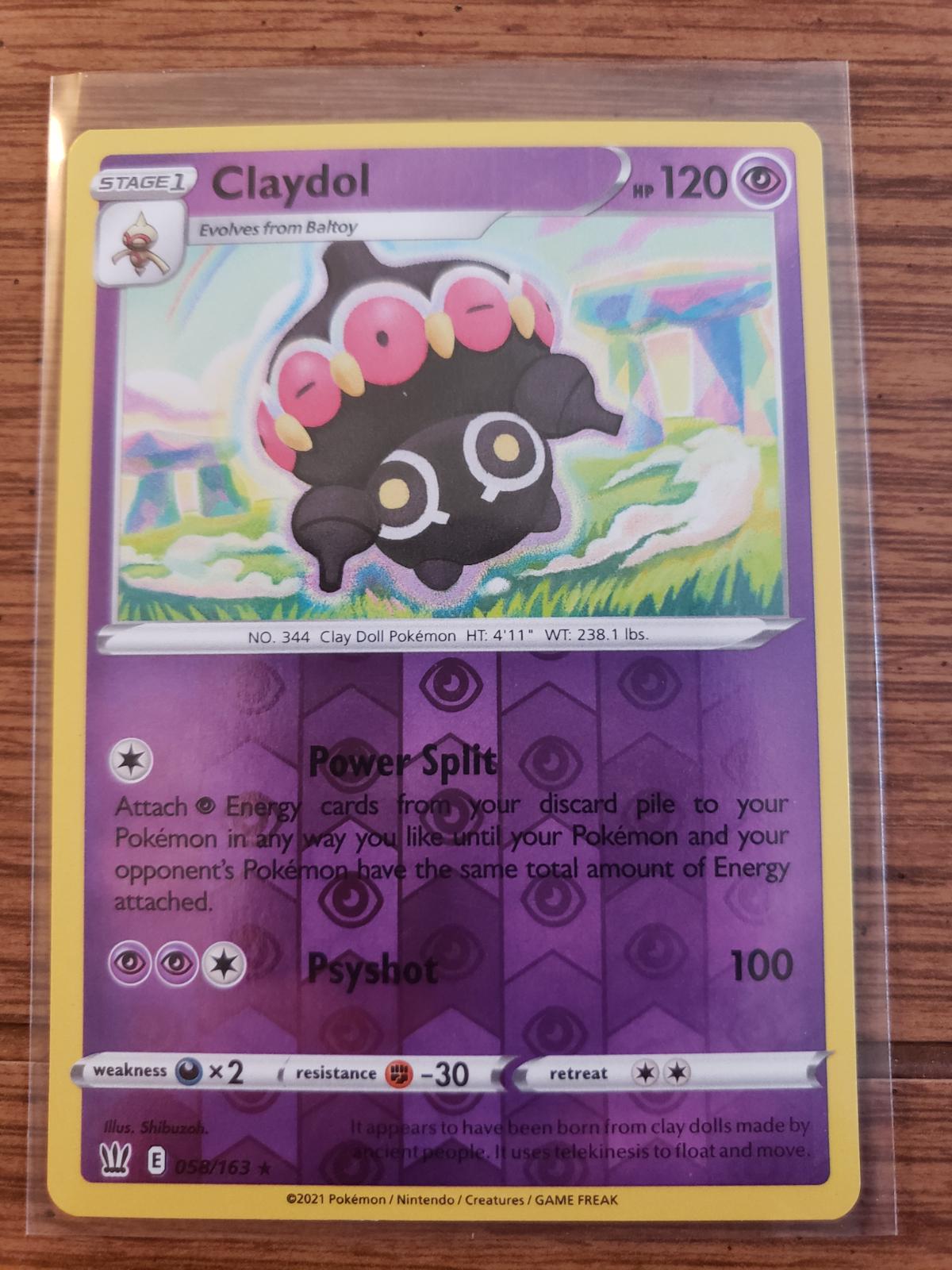 Claydol [Reverse Holo] #58