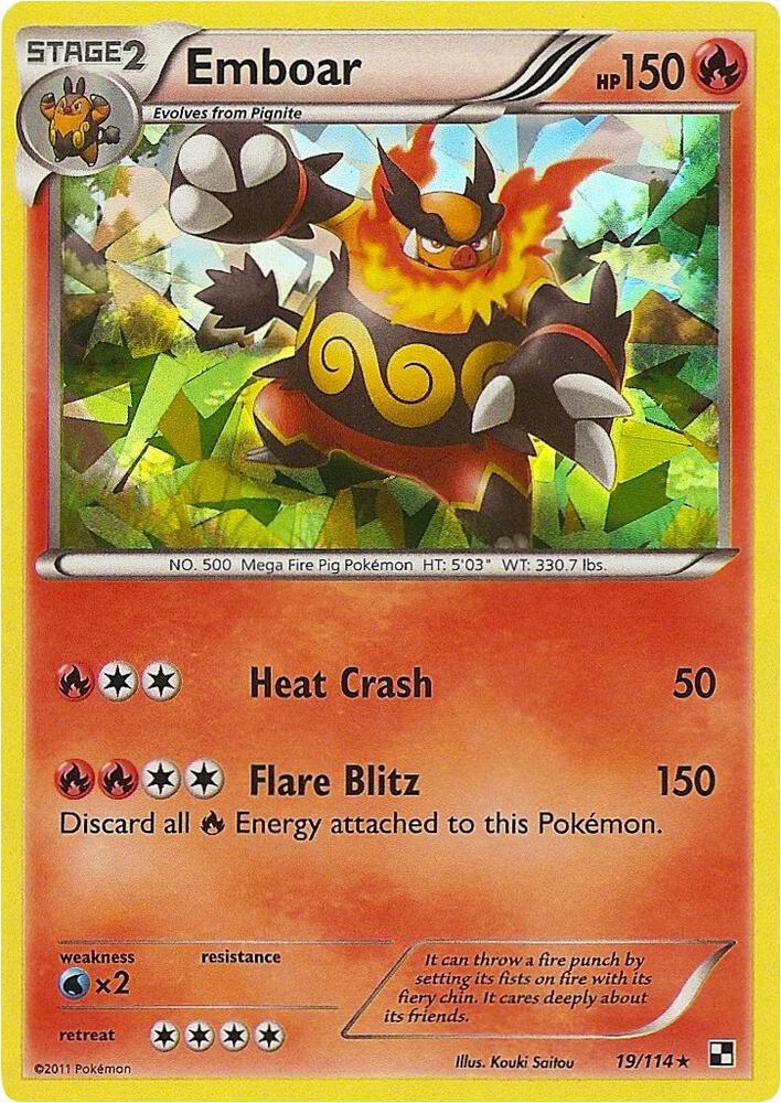 Emboar [Cracked Ice] #19