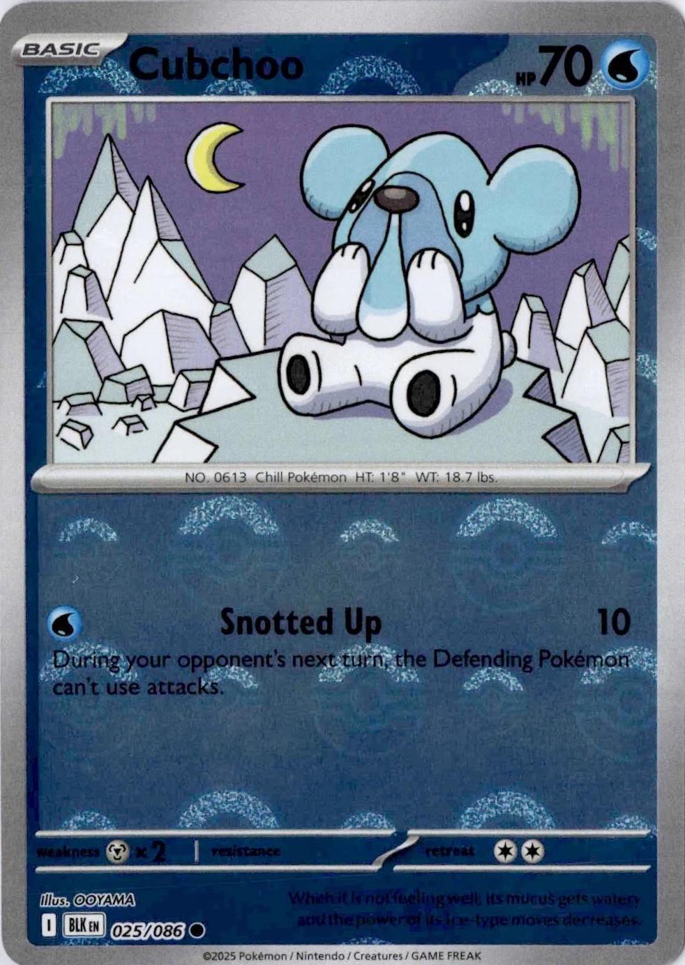 Cubchoo [Poke Ball] #25