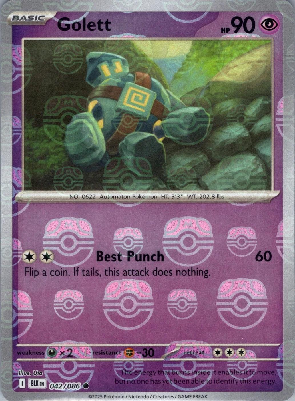 Golett [Master Ball] #42