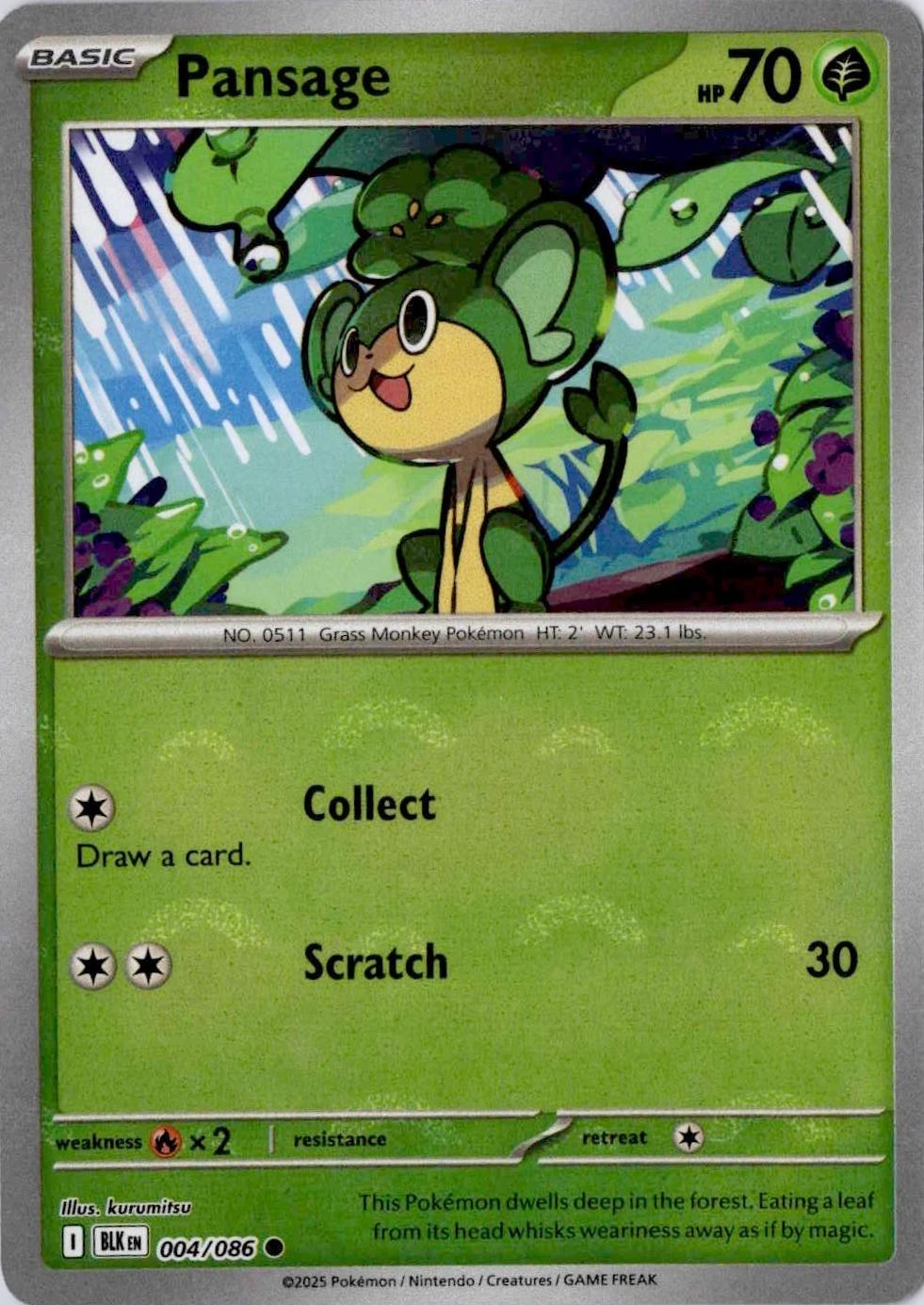 Pansage [Poke Ball] #4
