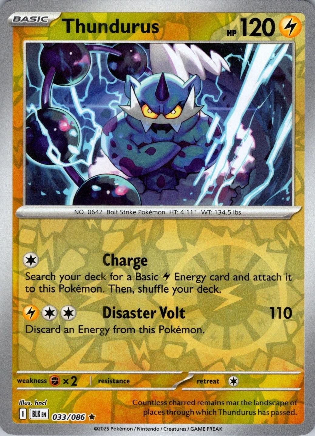 Thundurus [Reverse] #33