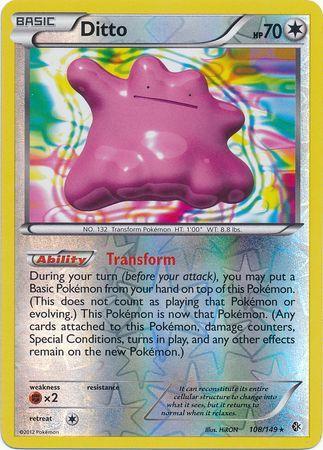 Ditto [Reverse Holo] #108