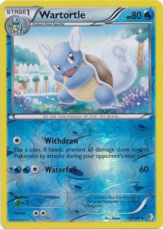 Wartortle [Reverse Holo] #30