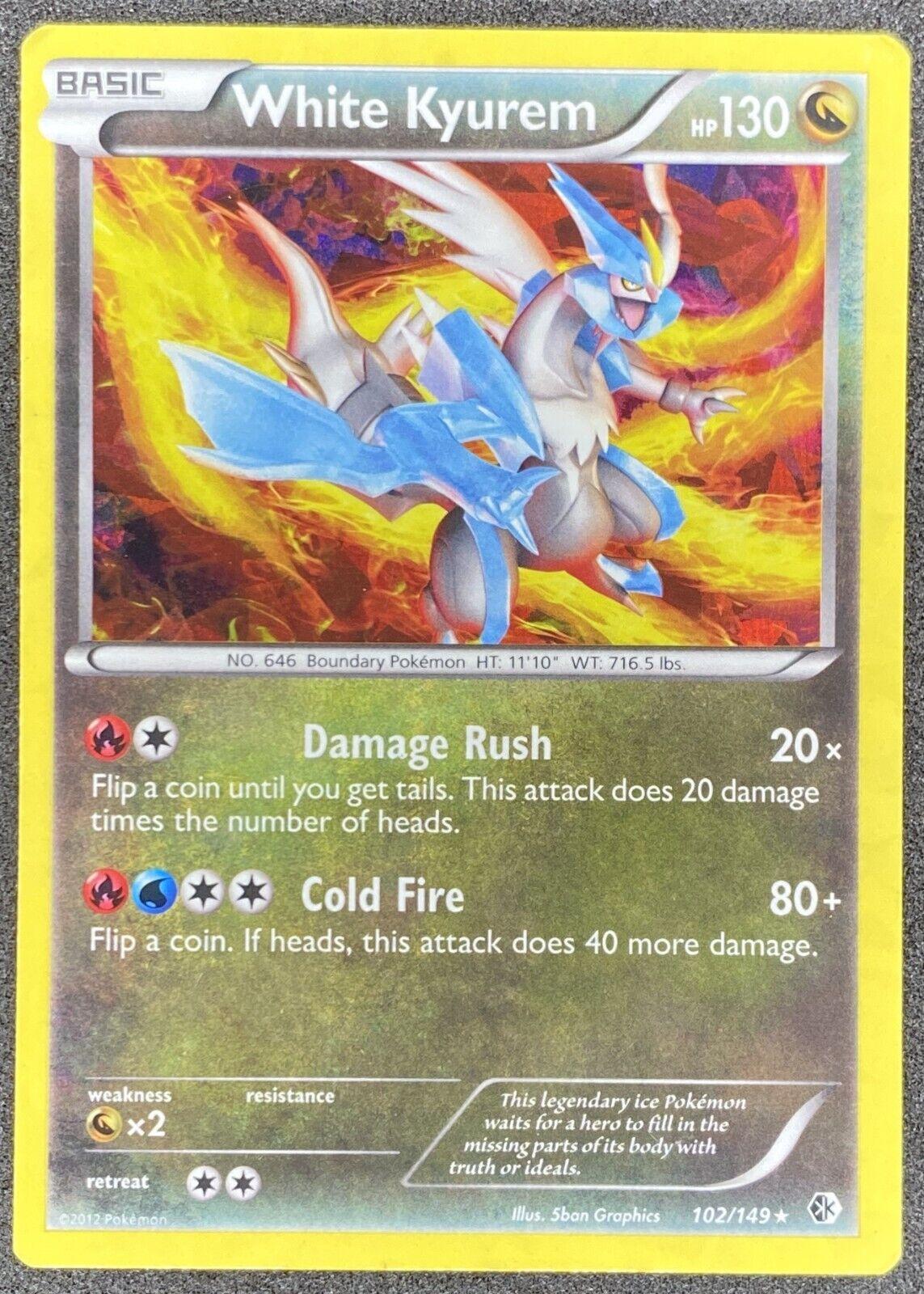 White Kyurem [Cracked Ice] #102