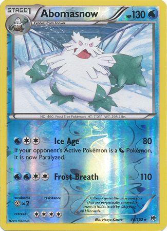 Abomasnow [Reverse Holo] #40