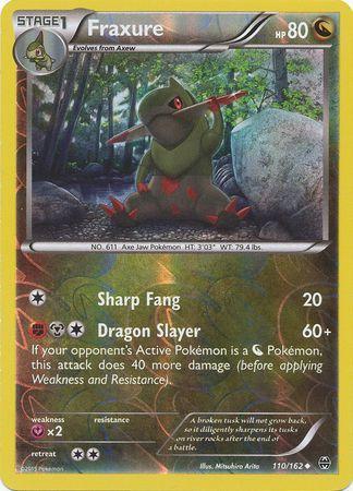 Fraxure [Reverse Holo] #110