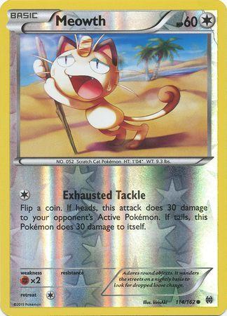 Meowth [Reverse Holo] #114