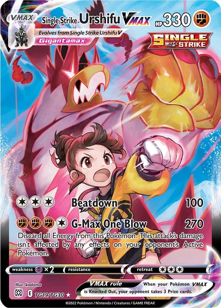 Single Strike Urshifu VMAX #TG19