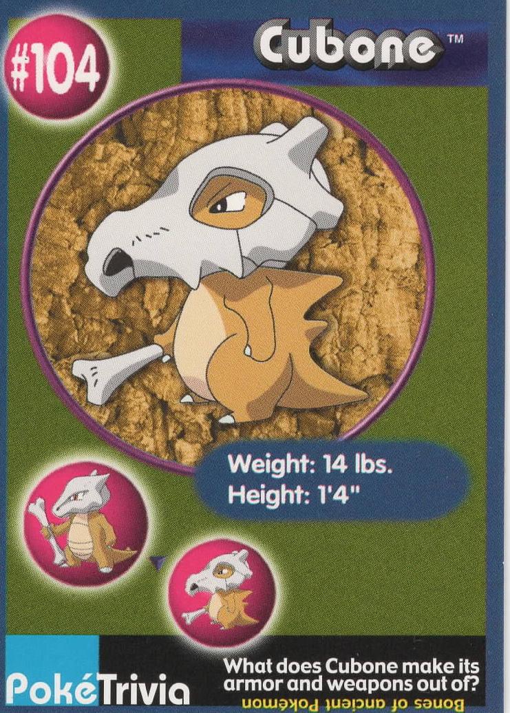 Cubone #104