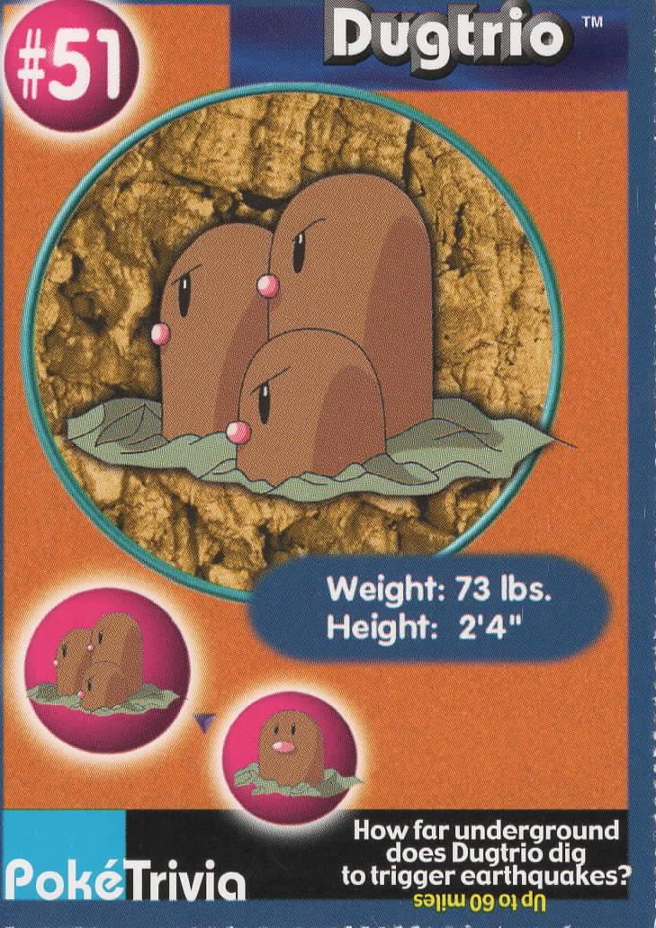 Dugtrio #51