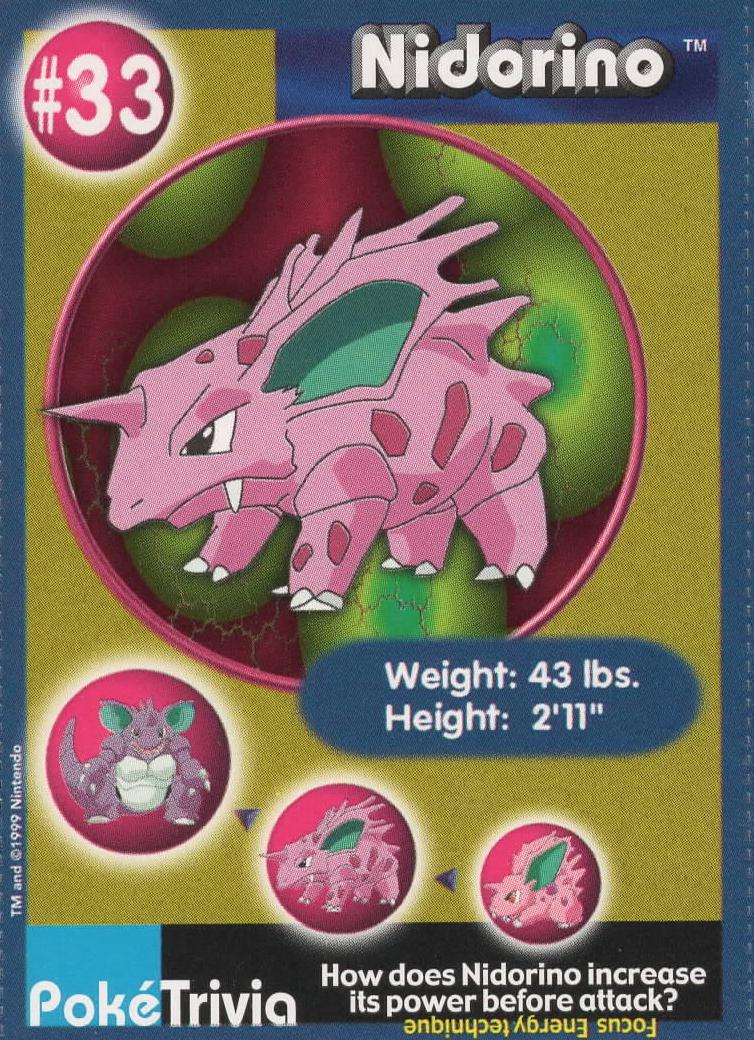 Nidorino #33