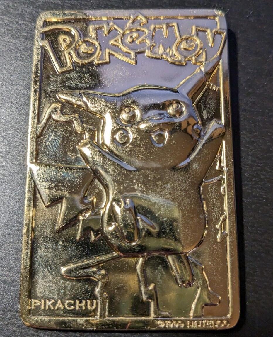 Pikachu [Gold Plated] #25