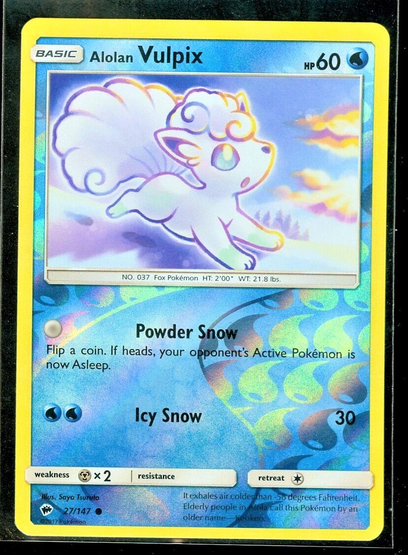 Alolan Vulpix [Reverse Holo] #27