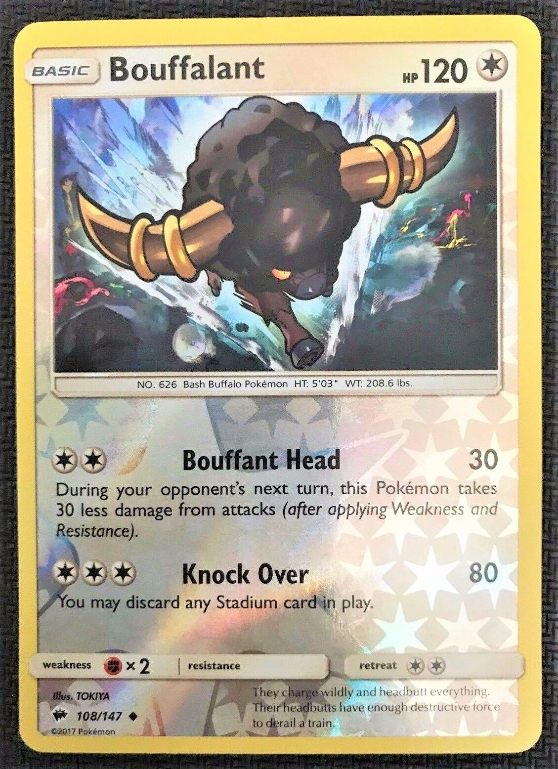 Bouffalant [Reverse Holo] #108