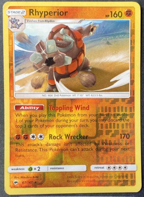 Rhyperior [Reverse Holo] #67