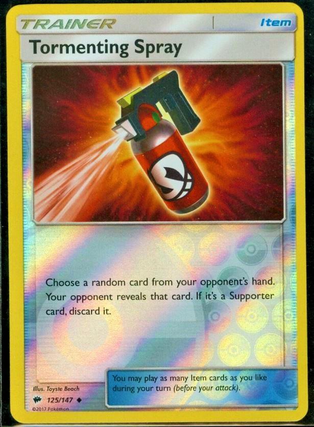 Tormenting Spray [Reverse Holo] #125