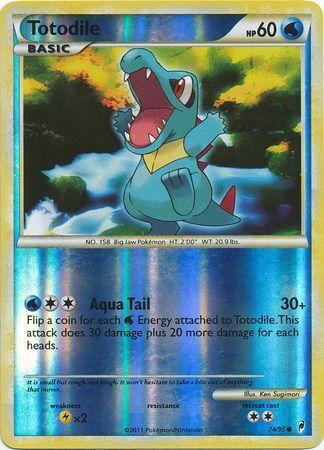 Totodile [Reverse Holo] #74