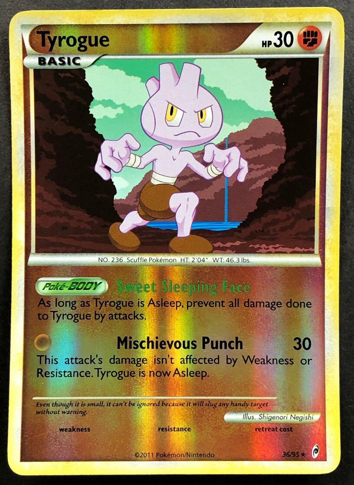Tyrogue [Reverse Holo] #36