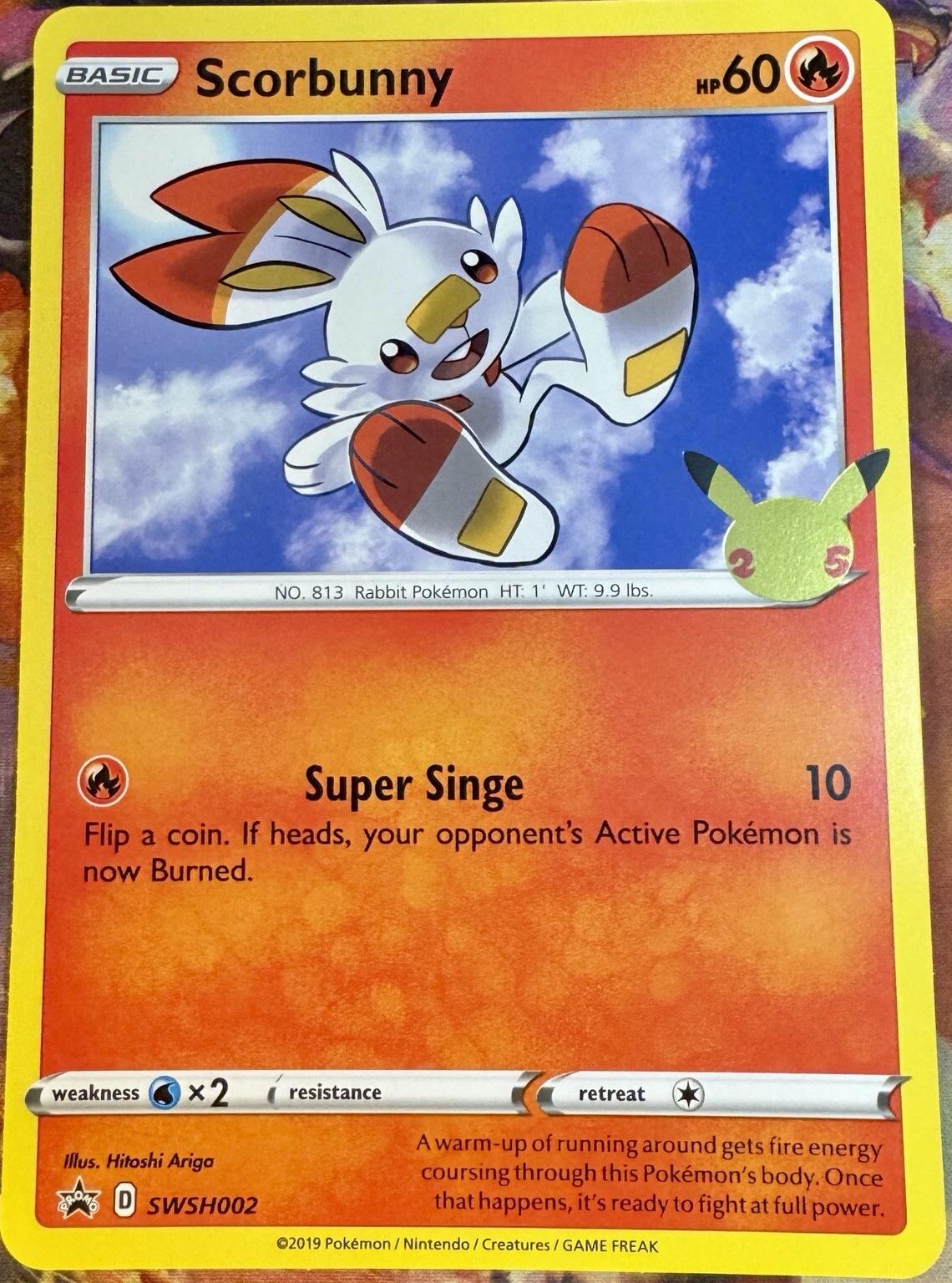 Scorbunny [Jumbo] #SWSH002