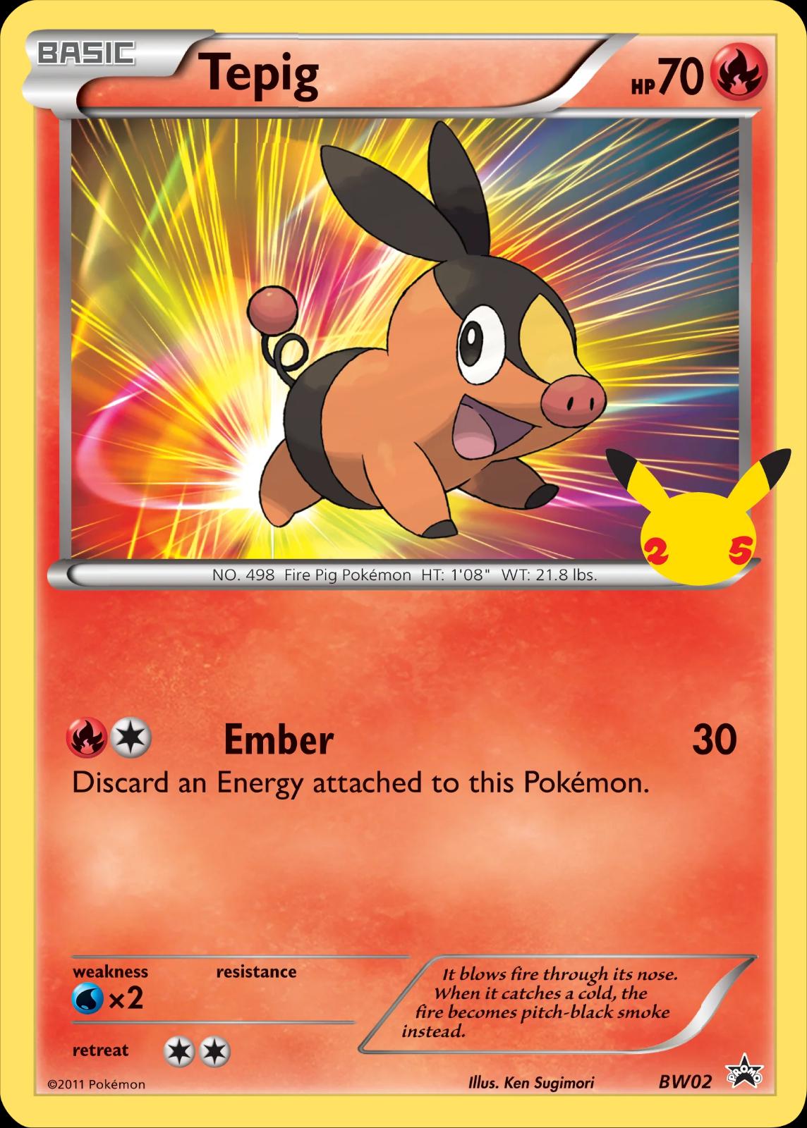 Tepig [Jumbo] #BW02