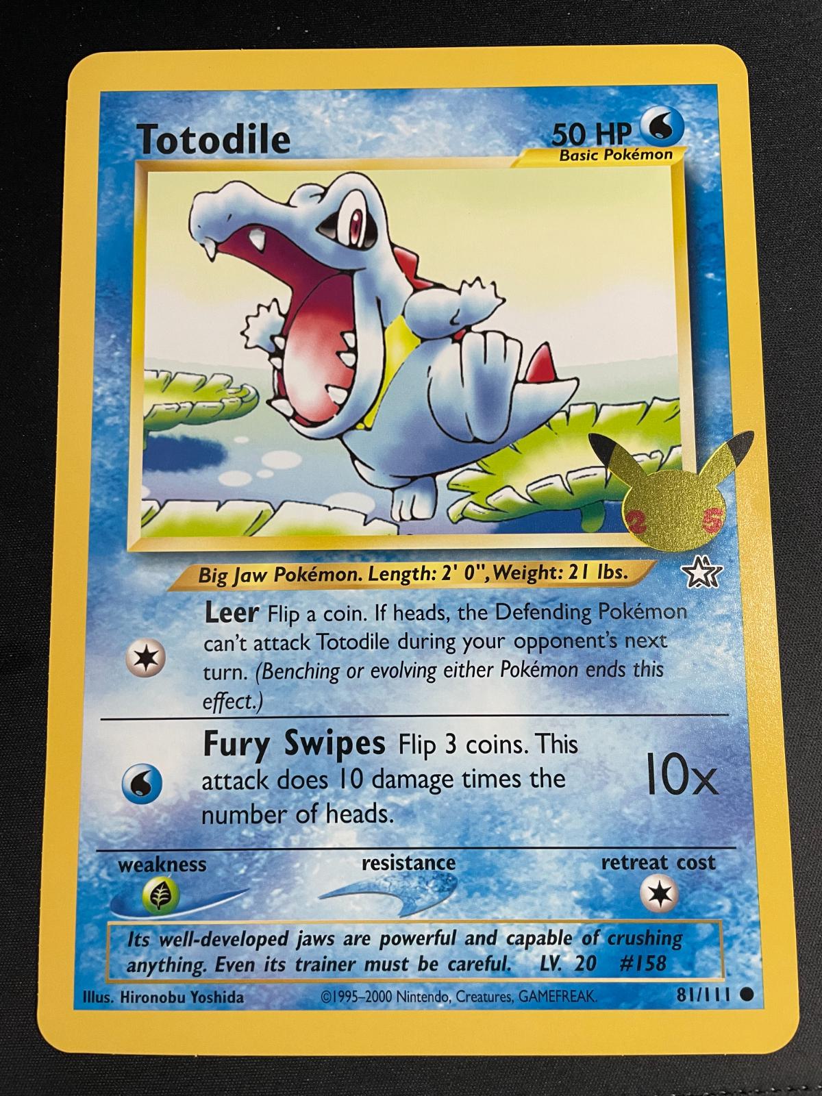 Totodile [Jumbo] #81