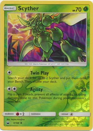 Scyther [Reverse Holo] #4