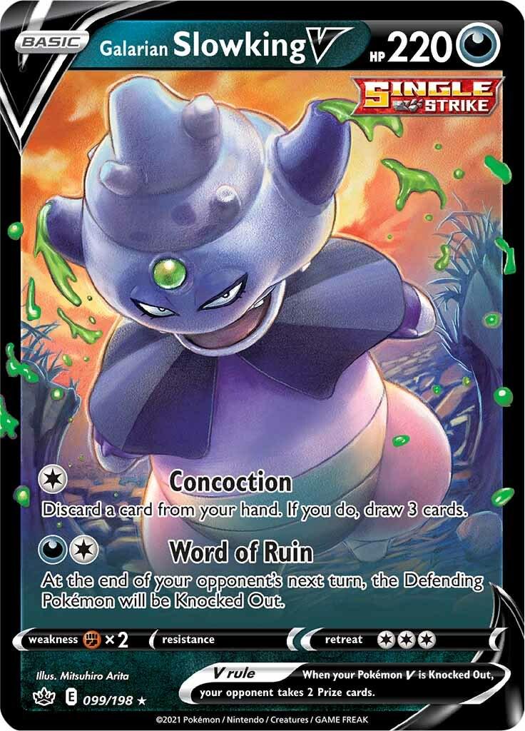 Galarian Slowking V #99