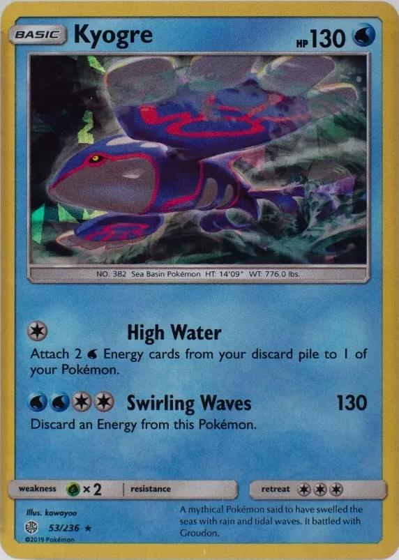 Kyogre [Cracked Ice] #53