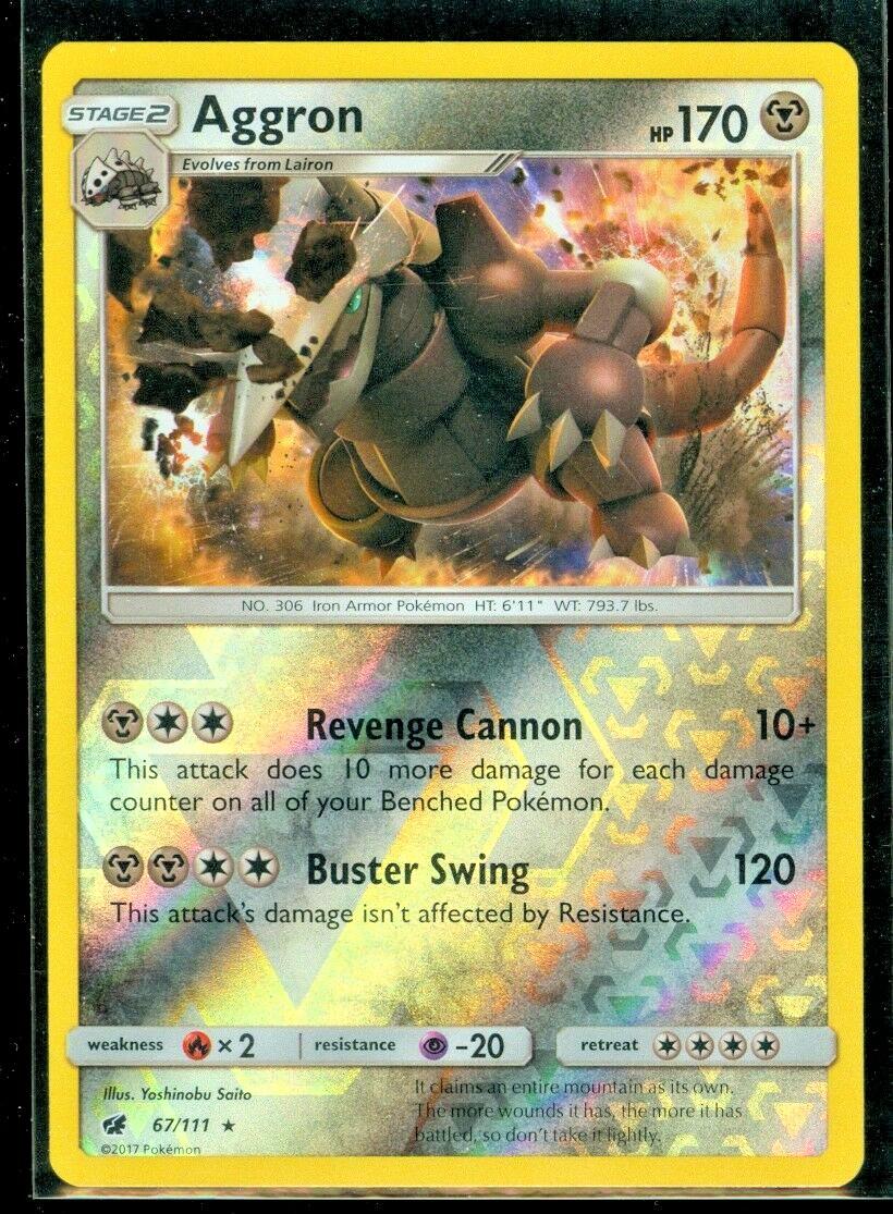 Aggron [Reverse Holo] #67