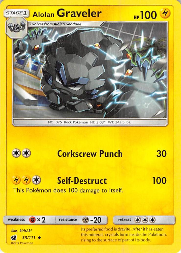 Alolan Graveler #33