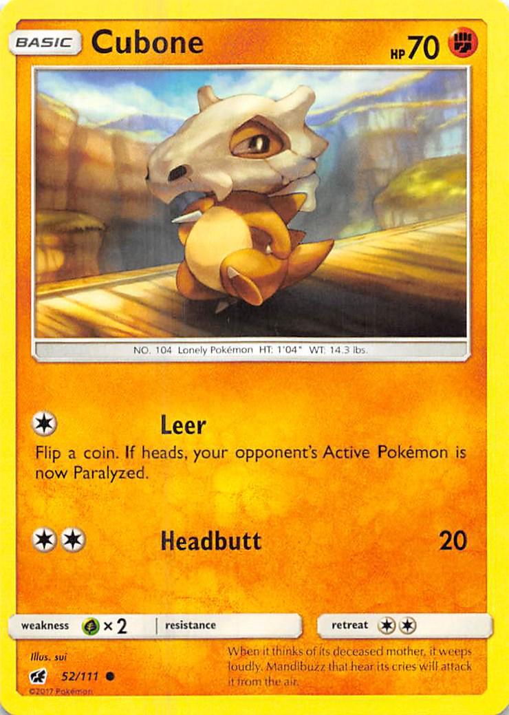 Cubone #52