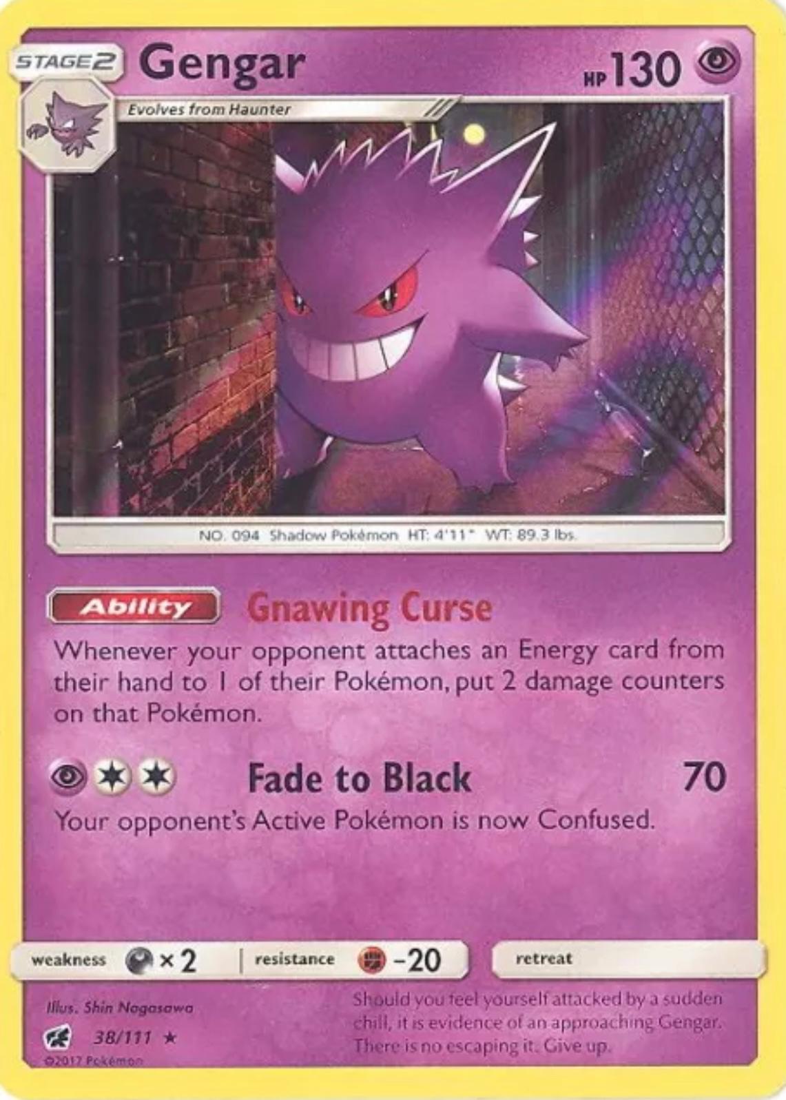 Gengar [Holo] #38