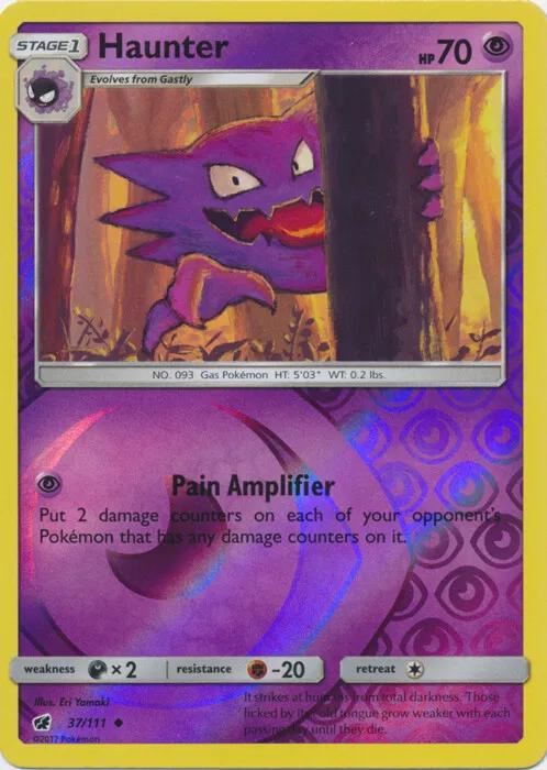 Haunter [Reverse Holo] #37
