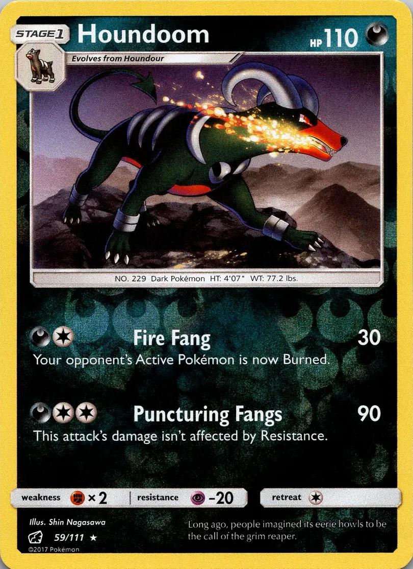 Houndoom [Reverse Holo] #59