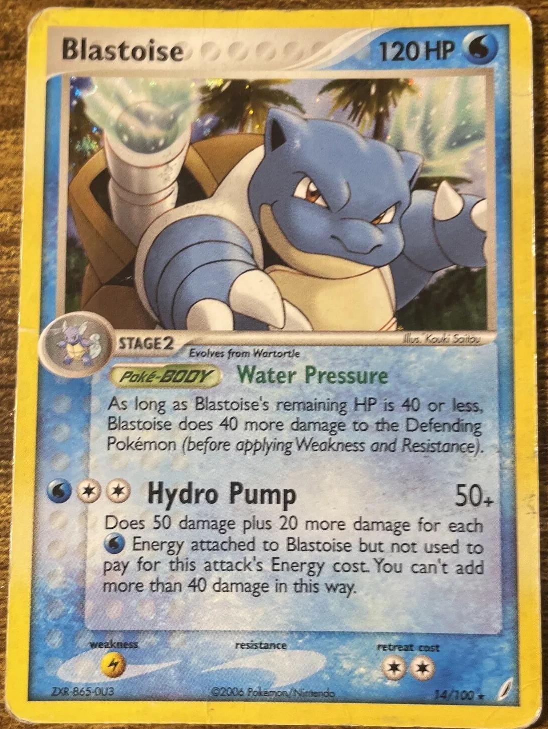 Blastoise [Cosmos Holo] #14