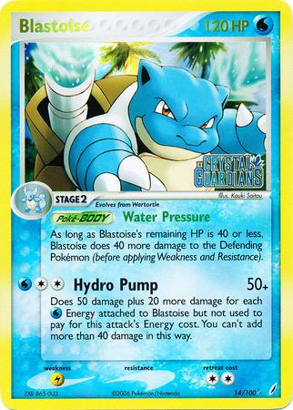 Blastoise [Reverse Holo] #14
